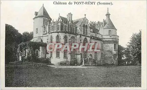 Cartes postales Chateau de Pont Remy (Somme)