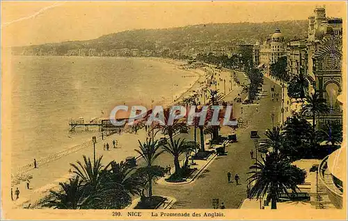 Cartes postales Nice La Promenade des Anglais