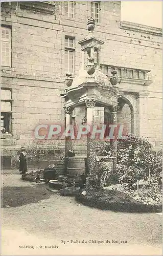 Cartes postales Puits du Chateau de Kerjean