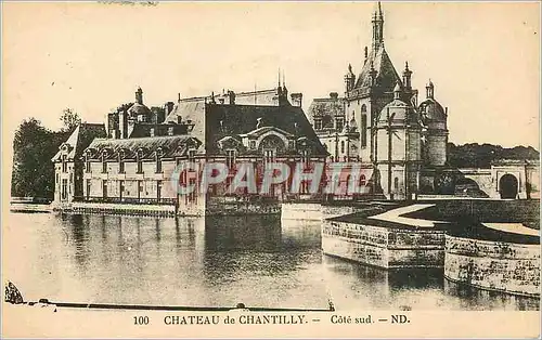 Ansichtskarte AK Chateau de Chantilly Cote Sud