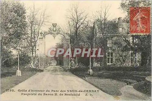 Cartes postales Grille d'Honneur du Parc des Vaux de Cernay