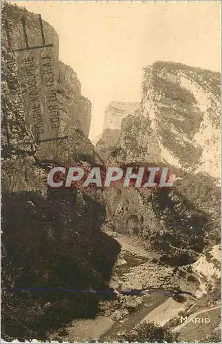 Cartes postales Les Gorges du Verdon Entree des Gorges