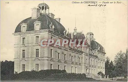 Ansichtskarte AK Chateau de Cheverny Facade sur le Parc