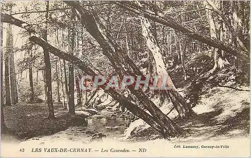 Cartes postales Les Vaux de Cernay Les Cascades