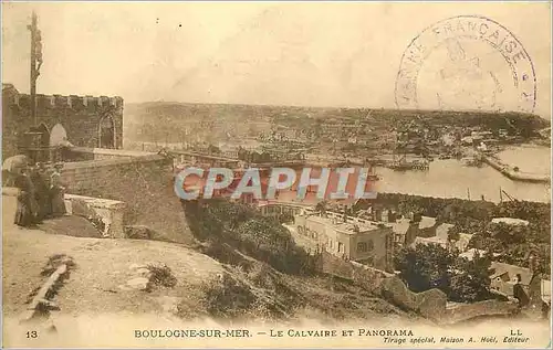 Cartes postales Boulogne sur Mer Le Calvaire et Panorama