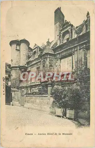 Cartes postales Caen Ancien Hotel de la Monnaie