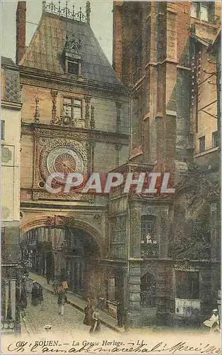 Cartes postales Rouen La Grosse Horloge