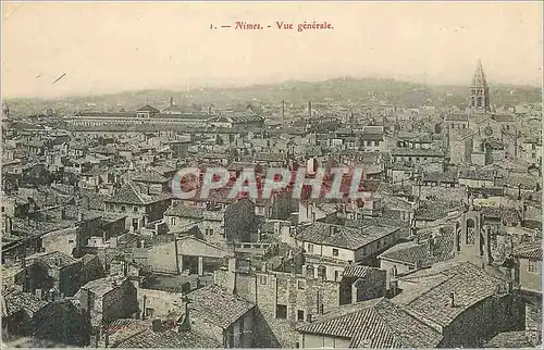 Cartes postales Nimes Vue Generale