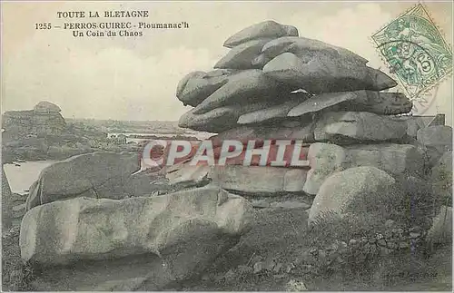 Cartes postales Perros Guirec Toute la Bretagne Un Coin de Chaos