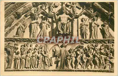 Cartes postales Bourges (Cher) La Douce France Portail Centrale de la Cathedrale