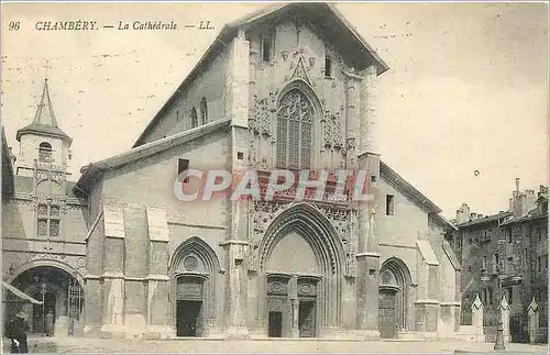 Cartes postales Chambery La Cathedrale
