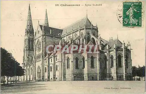 Ansichtskarte AK Chateauroux Eglise St Andre