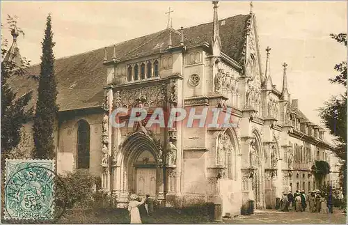 Ansichtskarte AK Aix Les Bains Abbaye d'Hautecombe Anciens et Nouvelle Portes de la Chapelle