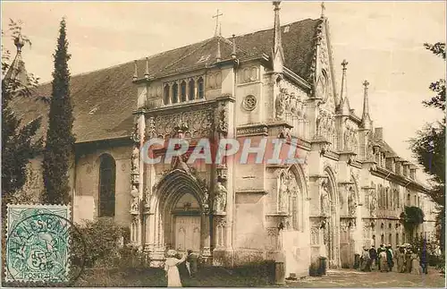 Cartes postales Aix Les Bains Abbaye d'Hautecombe Anciens et Nouvelle Portes de la Chapelle