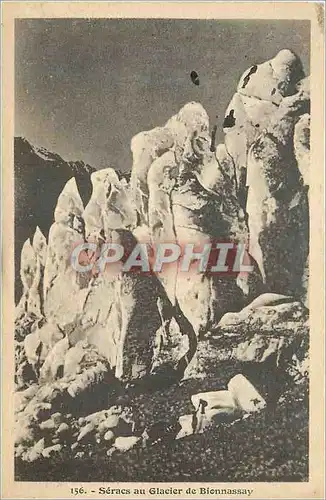 Ansichtskarte AK Seracs au Glacier de Bionnassay