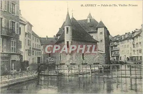 Cartes postales Annecy Palais de l'Ile Vieilles Prisons