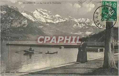 Cartes postales Annecy le Lac et la Tournette