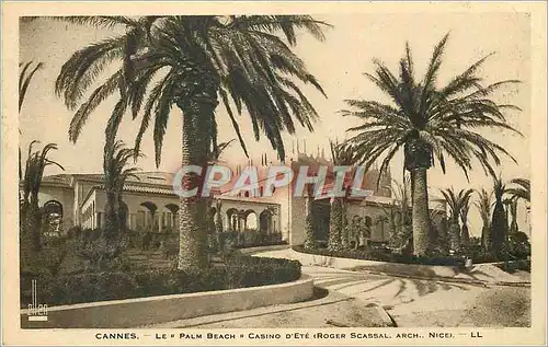 Cartes postales Cannes le Palm Beach