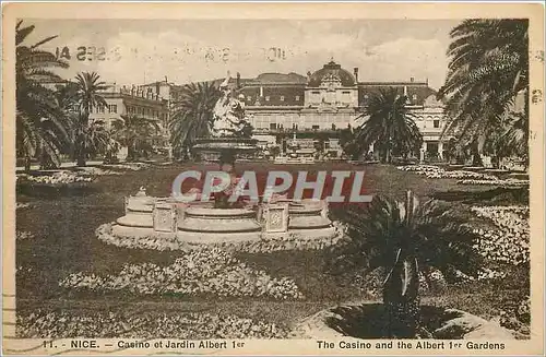 Cartes postales Nice Casino et Jardin Albert Ier
