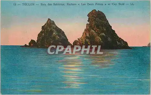 Cartes postales Toulon Baie des Sablettes