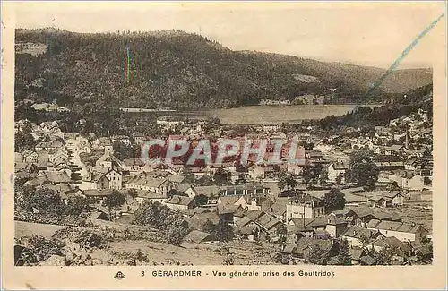 Cartes postales Gerardmer Vue Generale prise des Gouttridos