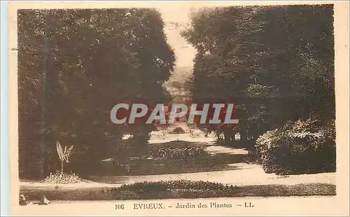 Cartes postales Evreux Jardin des Plantes