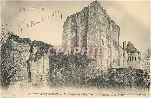 Cartes postales Nogent le Rotrou le Chateau de Saint Jean