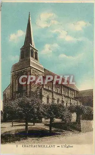 Cartes postales Chateaumeillant l'Eglise