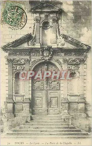 Cartes postales Tours le Lycee la Porte de la Chapelle