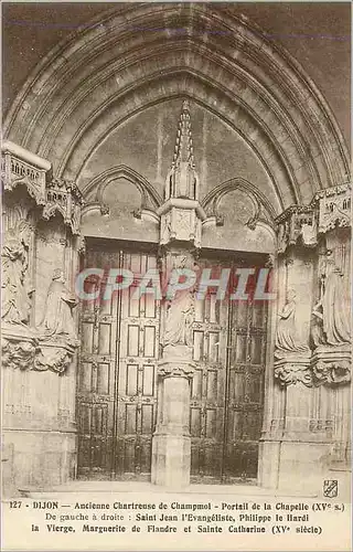 Cartes postales Dijon Ancienne Chartreuse de Champmol