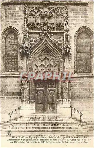 Cartes postales Dijon Eglise Paroissiale Saint Michel