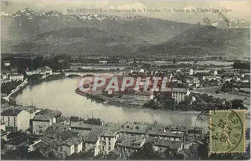 Cartes postales Grenoble Panorama de la Tronche