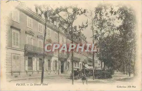 Cartes postales Vichy le Nouvel Hotel (carte 1900)