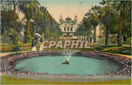 Cartes postales Monte Carlo Le casino et les terrasses