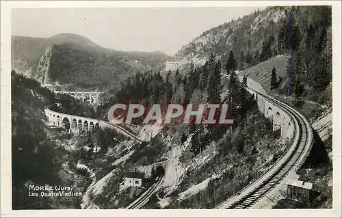 Cartes postales moderne Morez (Jura) les Quatres Viaducs