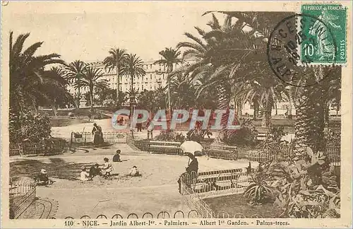 Cartes postales Nice Jardin Albert 1er Palmiers