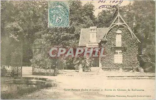 Cartes postales Saint Patrice (Indre et Loire) Entree de Rochecotte