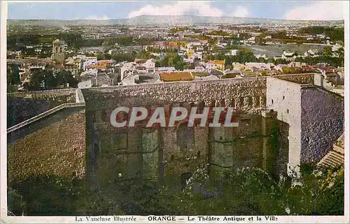 Cartes postales Orange le Theatre Antique et la Ville