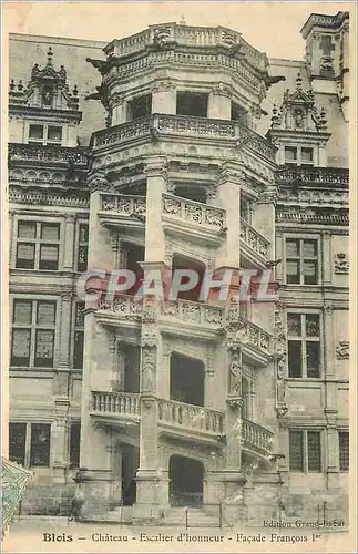 Cartes postales Blois Chateau Escalier d'Honneur