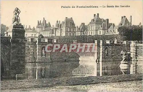 Cartes postales Palais de Fontainebleau le Bassin des Cascades
