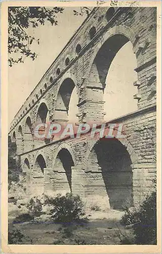 Cartes postales Pont du Gard (Aqueduc Romain)
