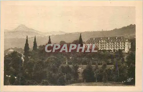 Cartes postales Ermitage d'Evian vue de l'Hotel et des Jardins