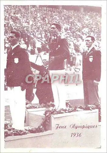 Ansichtskarte AK Jeux Olympiques 1936  Jean Despeaux Salle Badry Kinesitherapeute Olympic Games