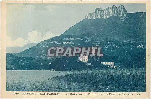 Cartes postales Annecy Lac d'Annecy