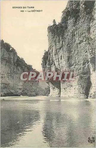Cartes postales Gorges du Tarn le Detroit