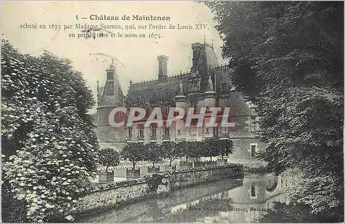 Cartes postales Chateau de Maintenon