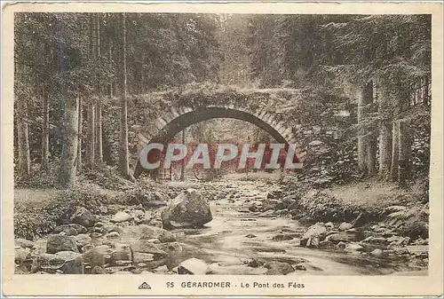 Cartes postales Gerardmer le Pont des Fees