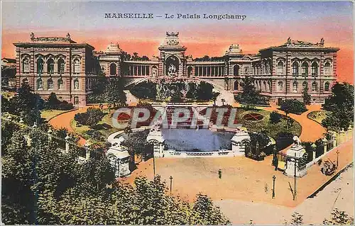 Cartes postales Marseille le Palais Longchamp