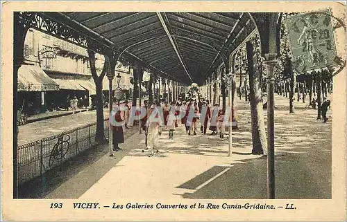 Cartes postales Vichy les Galeries Couvertes