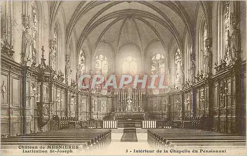 Cartes postales Chateau des Mesnieres Institution St Joseph